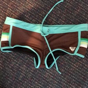 Roxy boy shorts swim bottoms